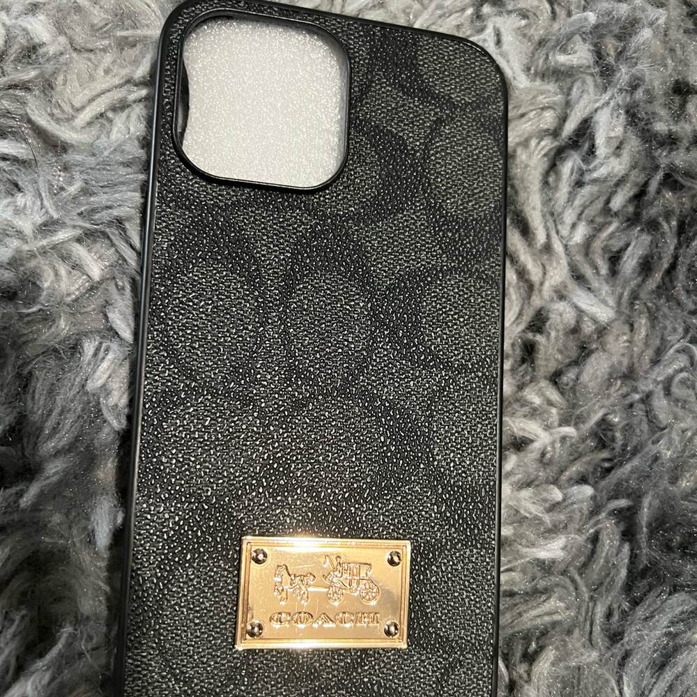 Coach iPhone 13 max pro cellphone case